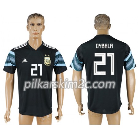 Koszulka Argentyna Paulo Dybala 21 Precz Mistrzostwa Świata 2018 - Koszulki Piłkarskie