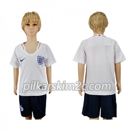 Koszulka Anglia Dziecięca Główna Mistrzostwa Świata 2018 - Koszulki Piłkarskie