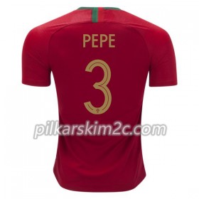 Koszulka Portugalia Pepe 3 Główna Mistrzostwa Świata 2018 - Koszulki Piłkarskie